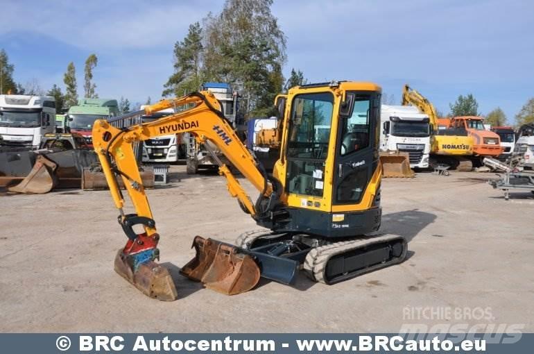 Hyundai R25Z-9AK Minigravemaskiner