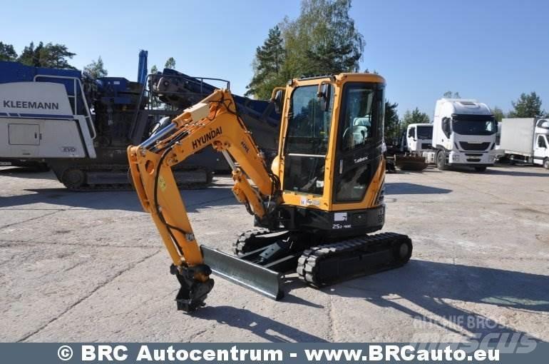 Hyundai R25Z-9AK Minigravemaskiner