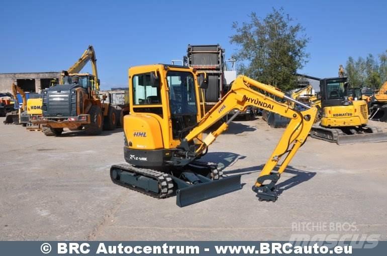 Hyundai R25Z-9AK Minigravemaskiner