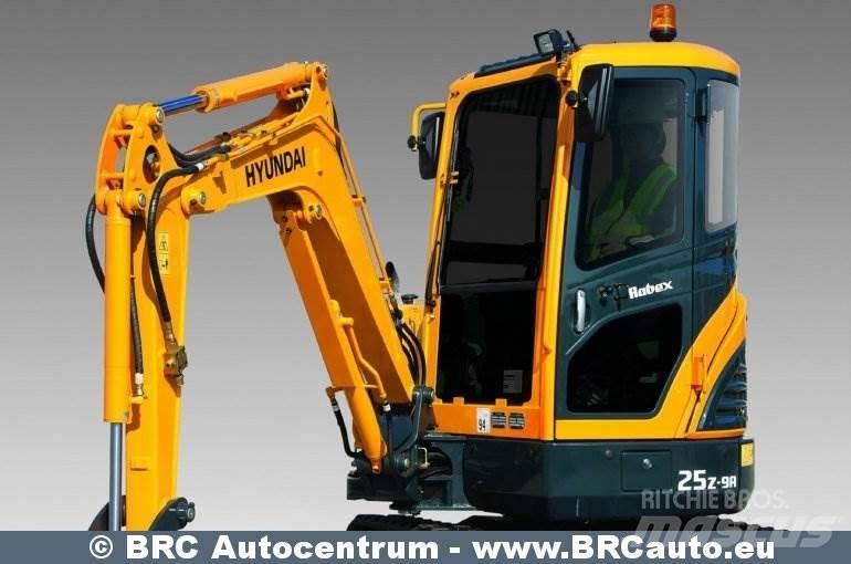 Hyundai R25Z-9AK Minigravemaskiner