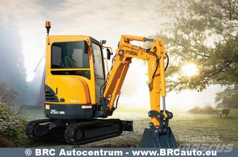 Hyundai R25Z-9AK Minigravemaskiner