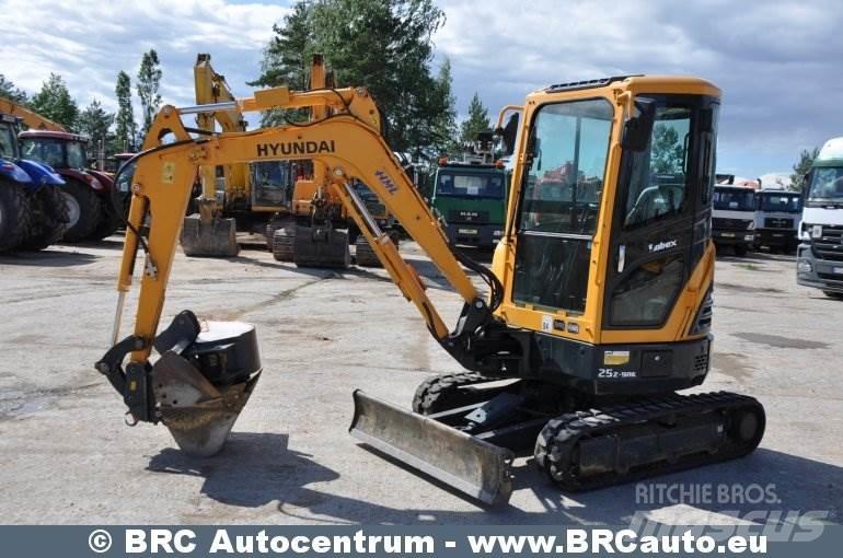 Hyundai R25Z-9AK Minigravemaskiner