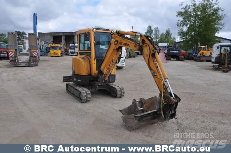 Hyundai R30Z-9AK Minigravemaskiner