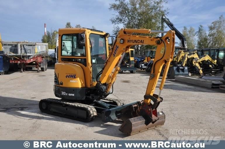Hyundai R30Z-9AK Minigravemaskiner