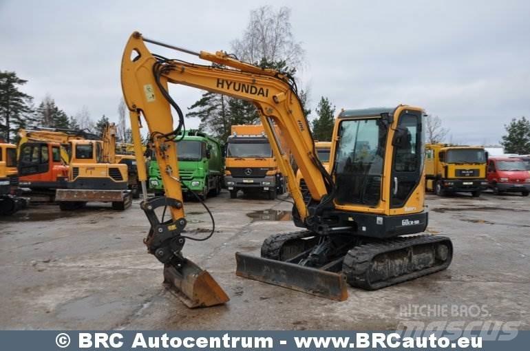 Hyundai R60CR-9A Gravemaskiner på larvebånd