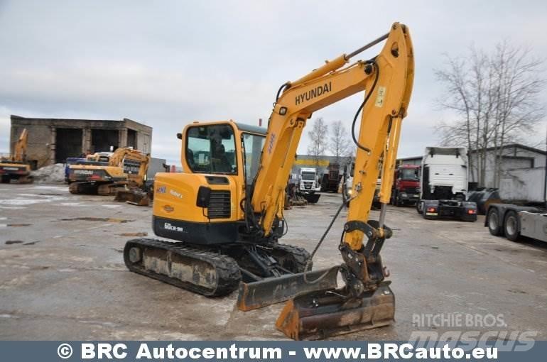 Hyundai R60CR-9A Gravemaskiner på larvebånd