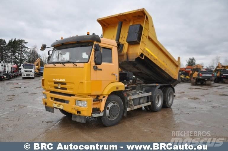 Kamaz 65115 Lastbiler med tip