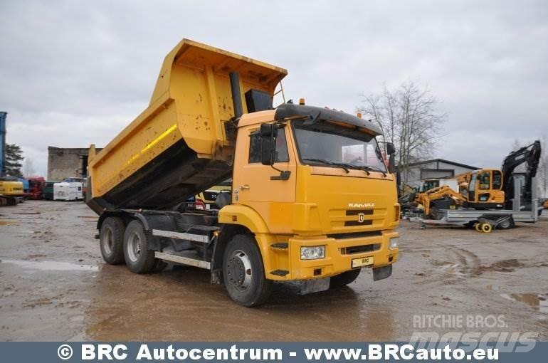 Kamaz 65115 Lastbiler med tip