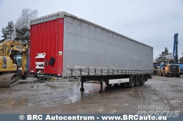 Krone SD Semi-trailer med Gardinsider