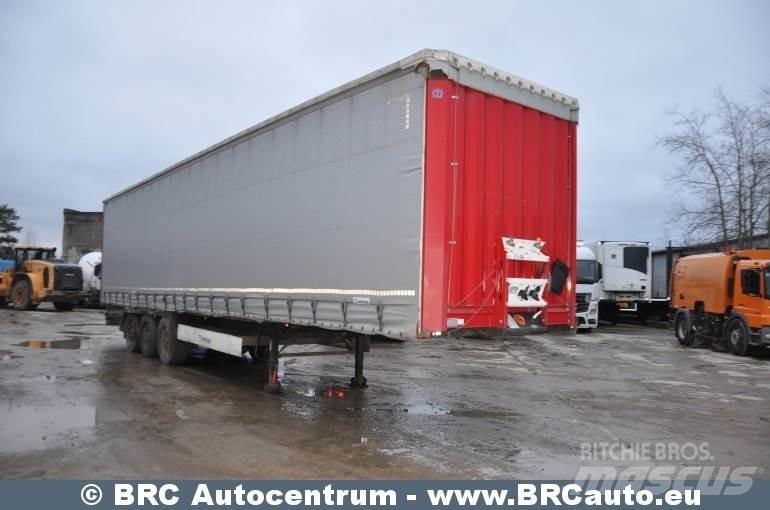 Krone SD Semi-trailer med Gardinsider