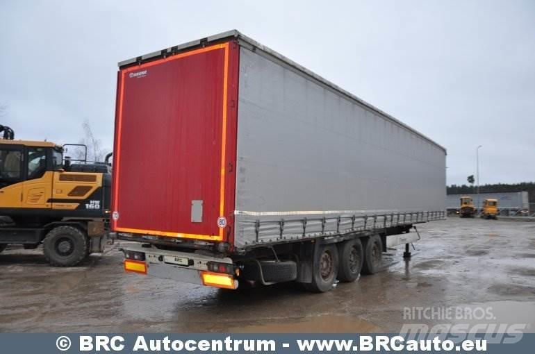 Krone SD Semi-trailer med Gardinsider