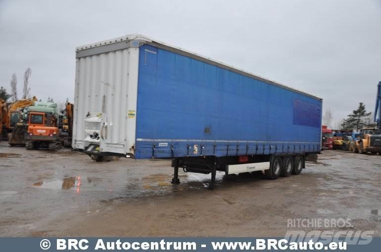 Krone SD Semi-trailer med Gardinsider