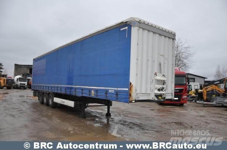 Krone SD Semi-trailer med Gardinsider