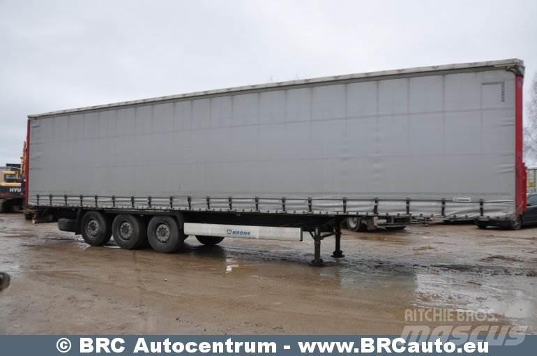 Krone SD Semi-trailer med Gardinsider