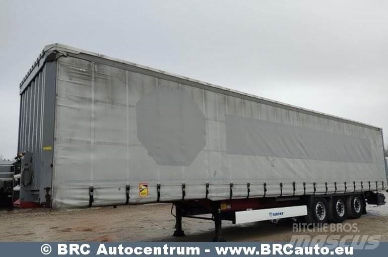 Krone SD Semi-trailer med Gardinsider