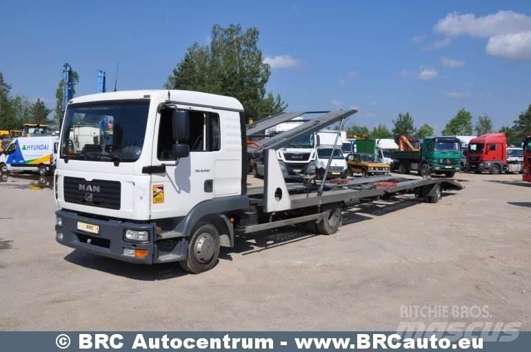 MAN TGL 8.240 Autotransportere / Knæklad