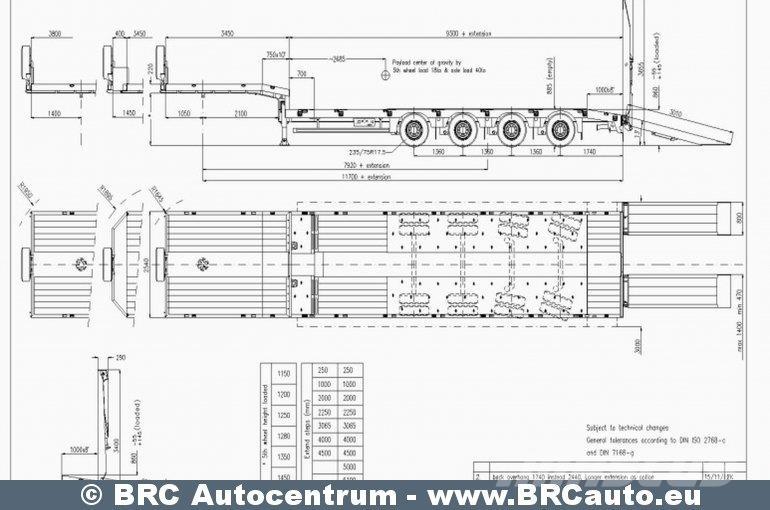 MAX Trailer MAX 100 Semi-trailer med tip