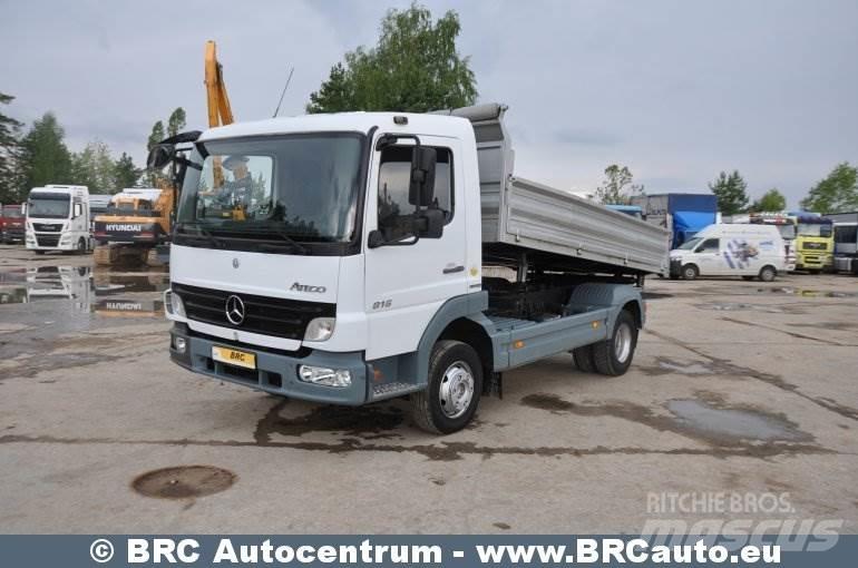 Mercedes-Benz 816 Lastbiler med tip
