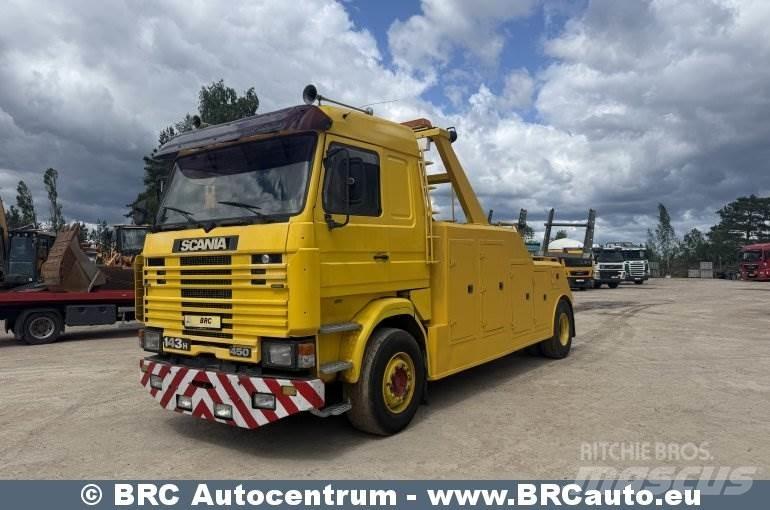 Scania R 143 Autotransportere / Knæklad