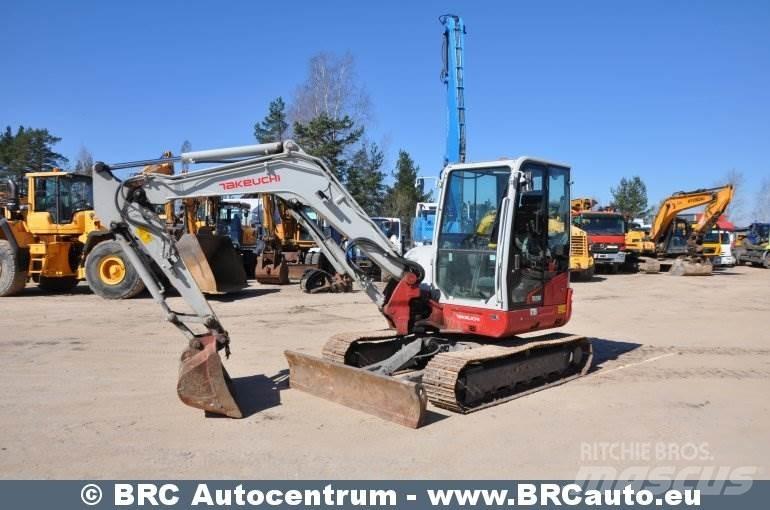 Takeuchi TB260 Gravemaskiner på larvebånd