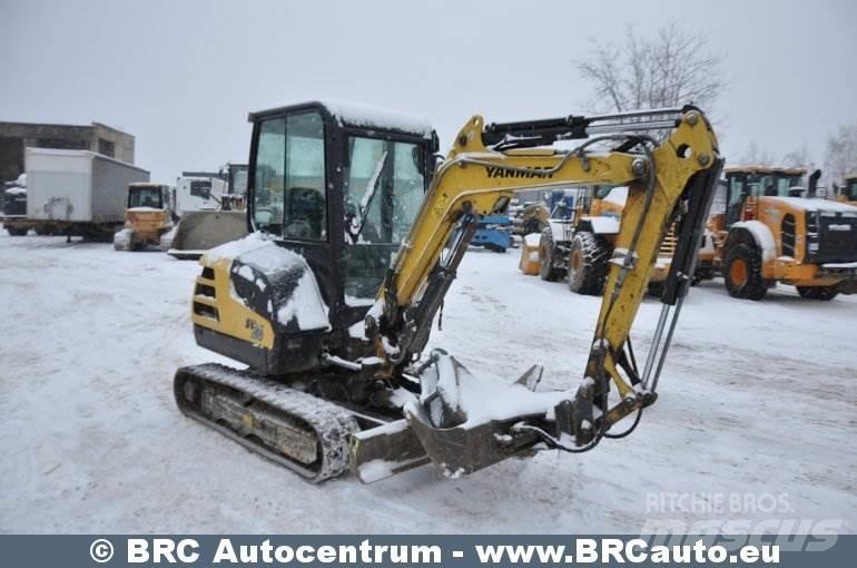 Yanmar SV26 Minigravemaskiner