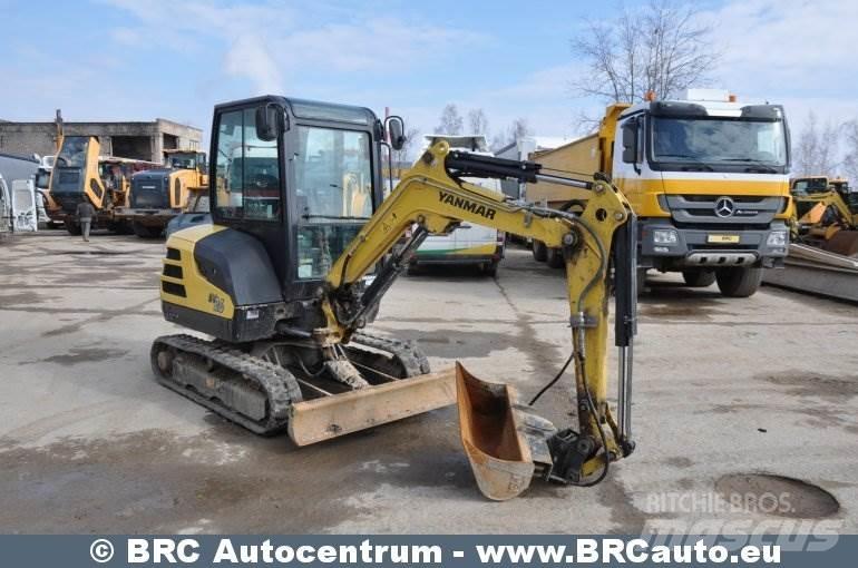 Yanmar SV26 Minigravemaskiner