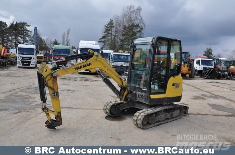 Yanmar SV26 Minigravemaskiner