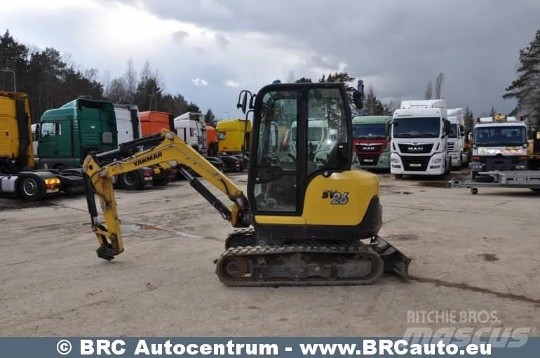 Yanmar SV26 Minigravemaskiner