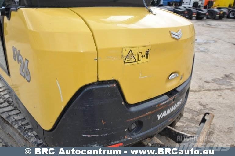 Yanmar SV26 Minigravemaskiner