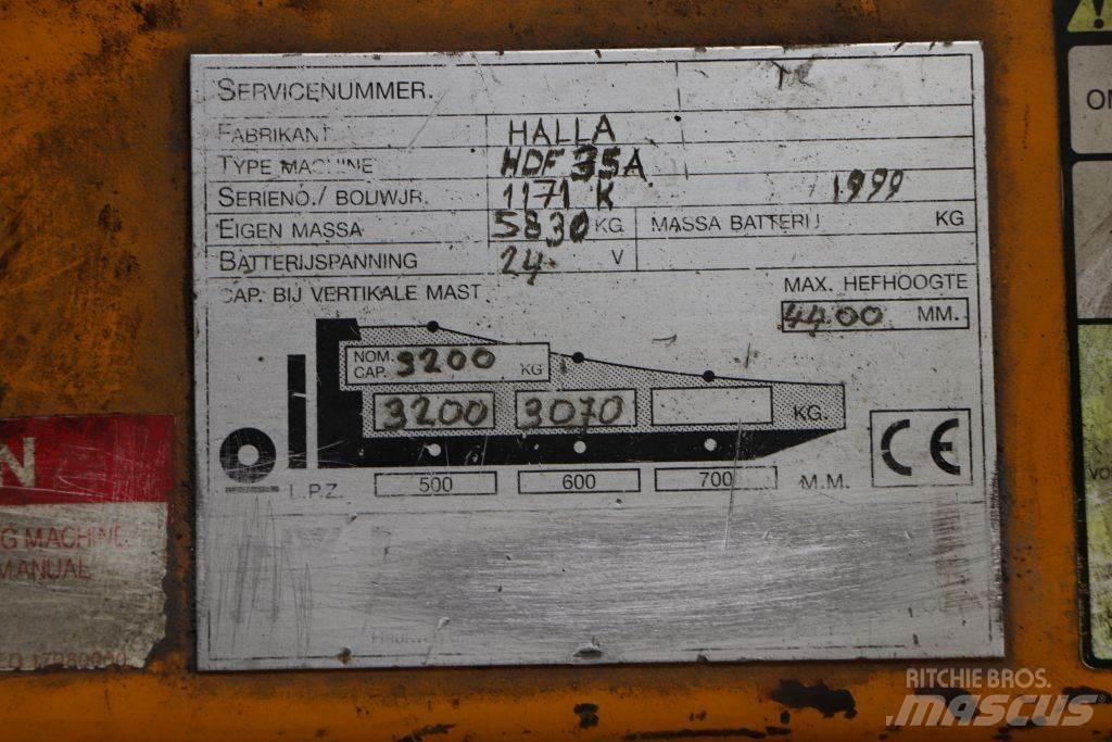 Halla HDF35A Diesel gaffeltrucks