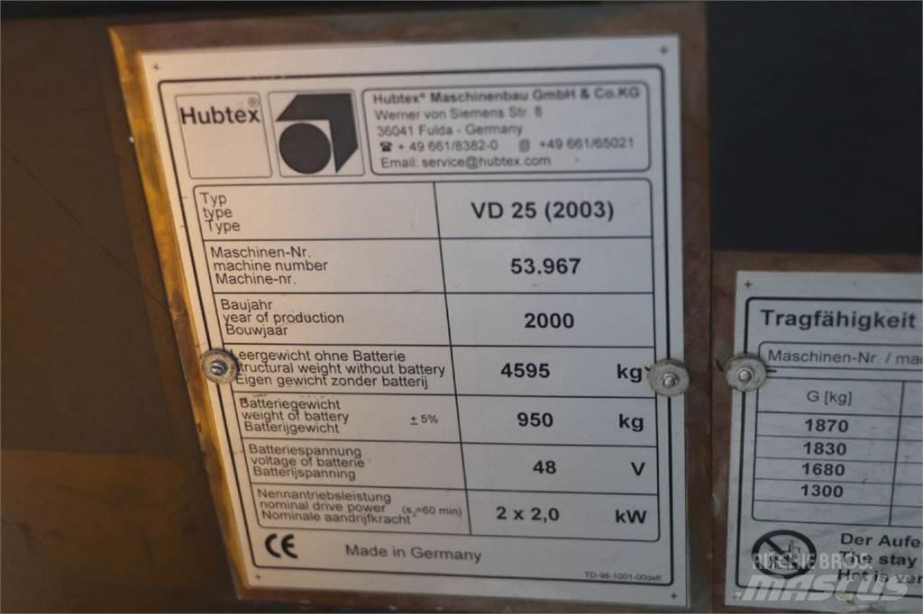 Hubtex VD 25 Sidelæsser