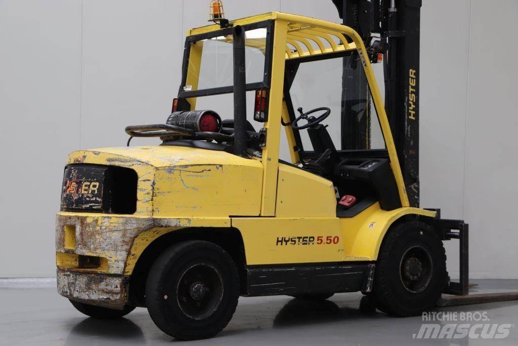 Hyster H5.50XM LPG gaffeltrucks
