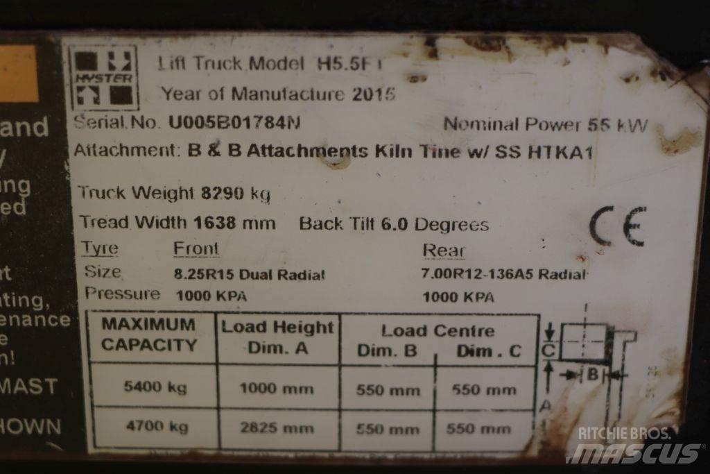 Hyster H5.5FT Diesel gaffeltrucks