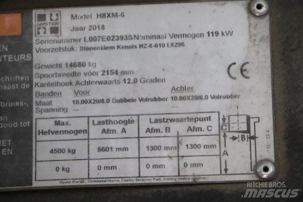 Hyster H8XM-6 Diesel gaffeltrucks