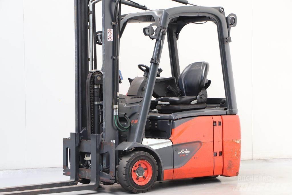 Linde E16C-02 El gaffeltrucks