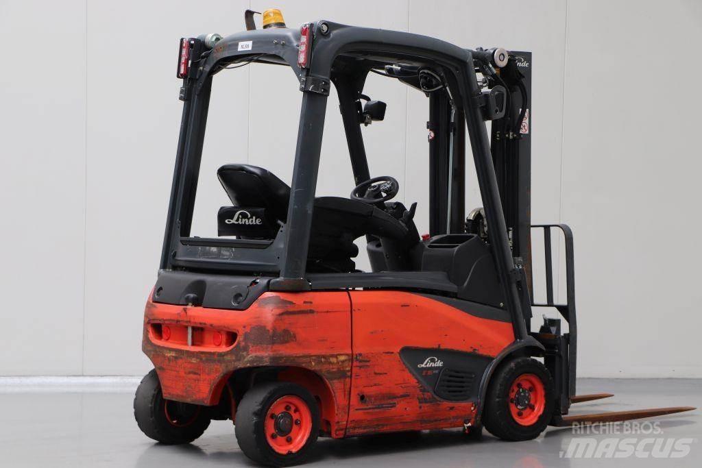 Linde E16P-02 El gaffeltrucks
