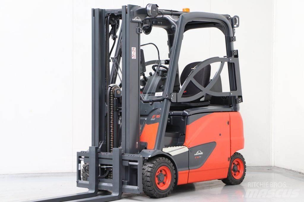 Linde E16PH-02 El gaffeltrucks