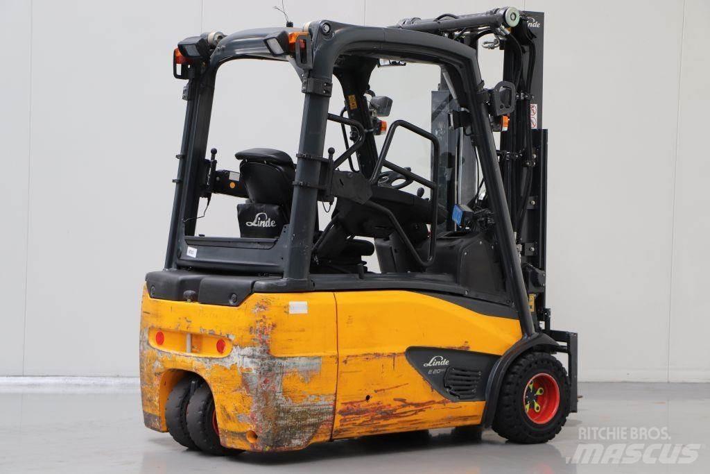 Linde E20L-02 El gaffeltrucks