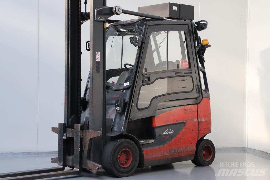 Linde E25H-01/600 El gaffeltrucks