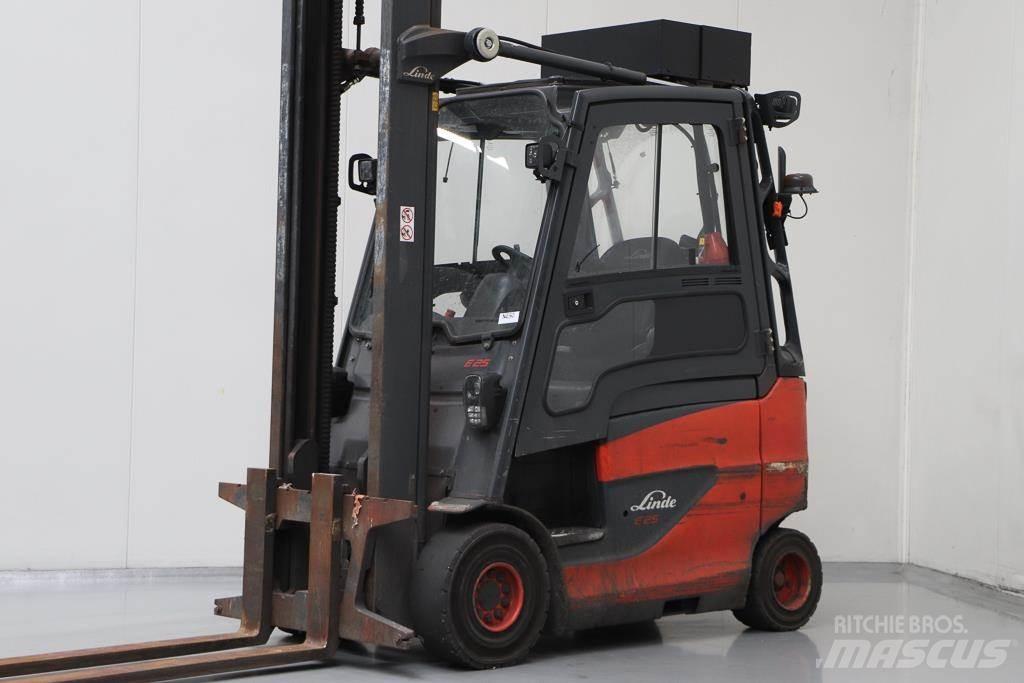 Linde E25H-01/600 El gaffeltrucks