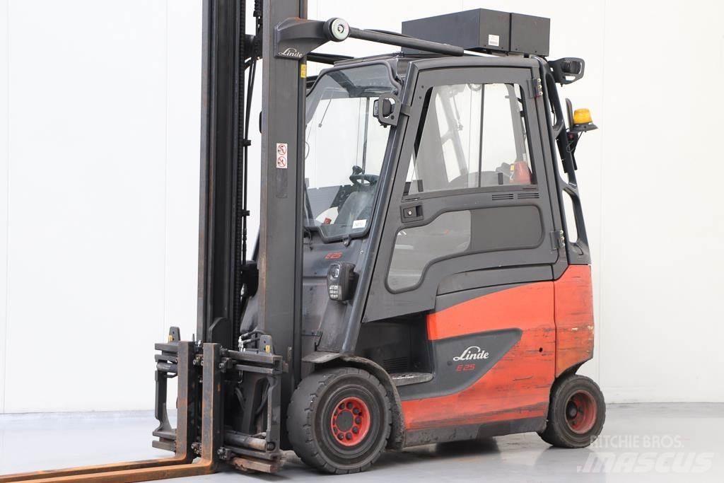 Linde E25H-01/600 El gaffeltrucks