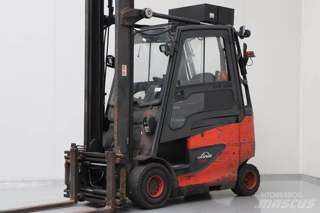 Linde E25H-01/600 El gaffeltrucks