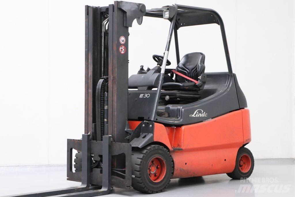Linde E30/600-02 El gaffeltrucks