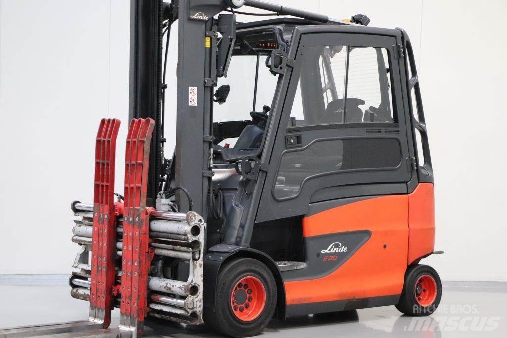 Linde E30HL-01/600 El gaffeltrucks