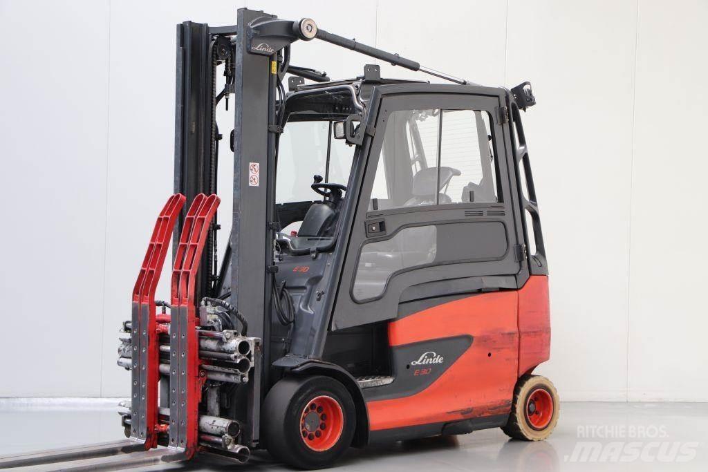 Linde E30HL-01/600 El gaffeltrucks