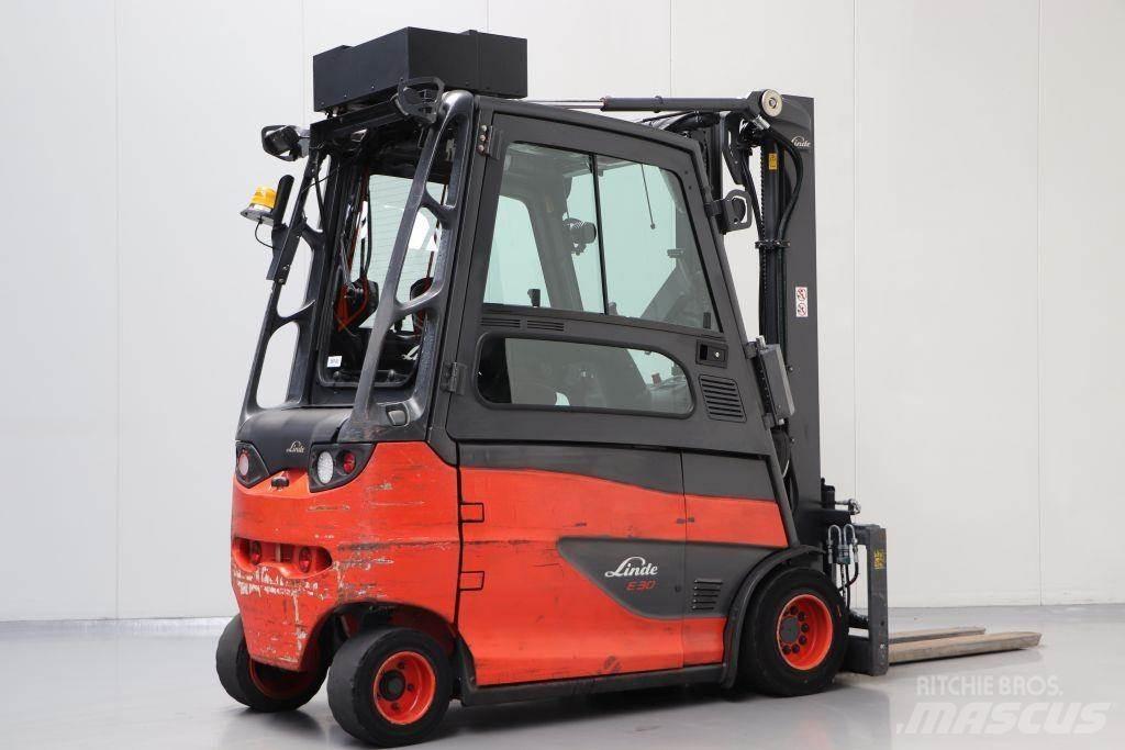 Linde E30HL-01/600 El gaffeltrucks