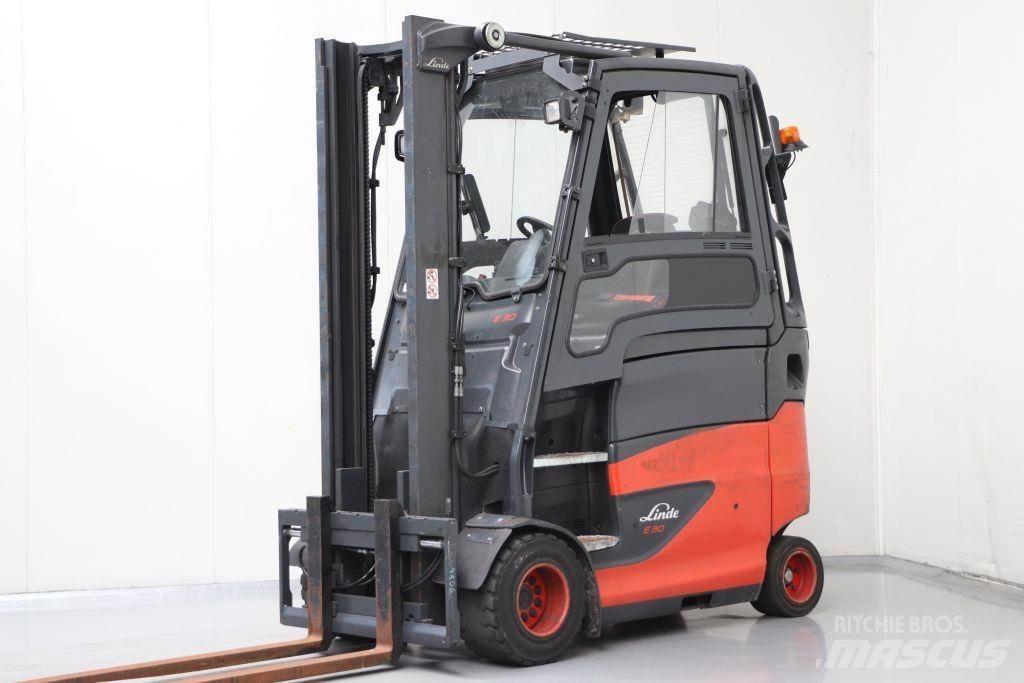 Linde E30HL-01/600 El gaffeltrucks