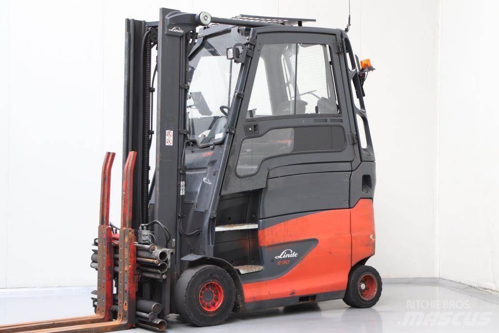 Linde E30HL-01/600 El gaffeltrucks