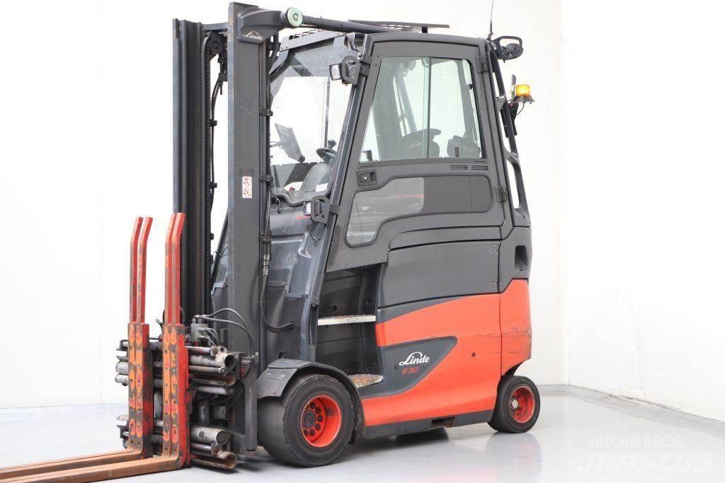 Linde E30HL-01/600 El gaffeltrucks