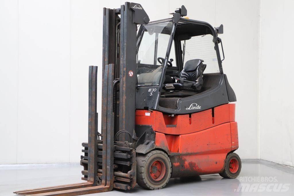 Linde E30S-03/600 El gaffeltrucks